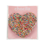 Speckle Heart in Milk Chocolate
