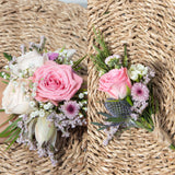 Matching Wrist Corsage & Boutonnière