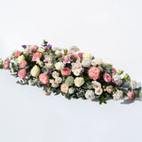 Pink and White Cottage Casket Spray